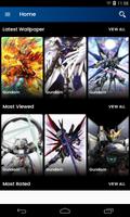 HD Gundam Background and Wallpaper Poster