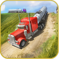 Oil Tanker Transport Trailer Truck Fuel Hill Cargo