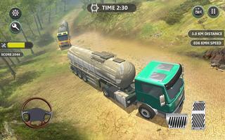 Oil Tanker Transport Trailer Truck Fuel Hill Cargo screenshot 3