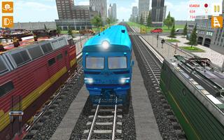 Train Simulator Driver 3D Affiche