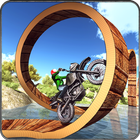 Real Moto Bike Stunts Uphill icon