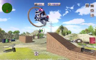 Real Moto Bike Stunts Uphill ảnh chụp màn hình 1