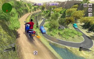 Real Moto Bike Stunts Uphill ảnh chụp màn hình 2