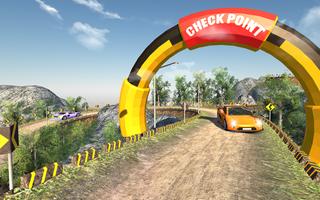 Off Road Sports Car Mountain Driving Simulator 3D Affiche