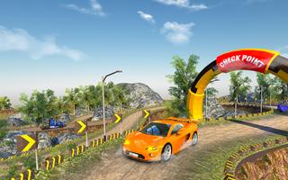 Off Road Sports Car Mountain Driving Simulator 3D capture d'écran 2