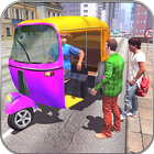 آیکون‌ Real Tuk Tuk Auto Rickshaw Simulator Games 2018