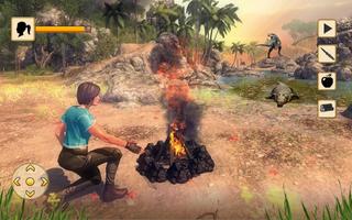 Dinosaur World Survival Island Escape capture d'écran 1