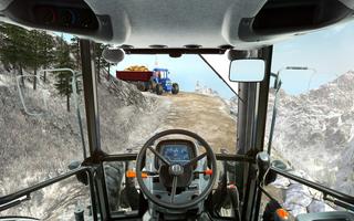Heavy Tractor Trolley Cargo:Rural Farmer Simulator Affiche