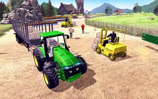 Heavy Tractor Trolley Cargo:Rural Farmer Simulator syot layar 2