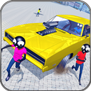 تدمر تدمير سيارة لتعليم قيادة السيارات 3D: الفناء APK