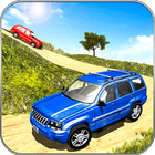 Uphill Offroad Parado 4x4 Jeep Hill Aufstieg Fahre Zeichen