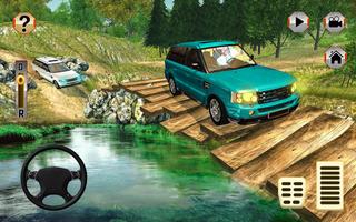 Uphill Offroad Parado 4x4 Jeep Hill Aufstieg Fahre Plakat