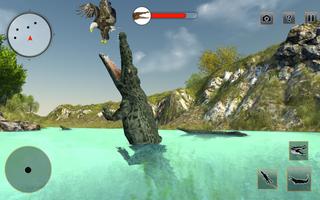 Wild Crocodile Attack Sim 2017 capture d'écran 3