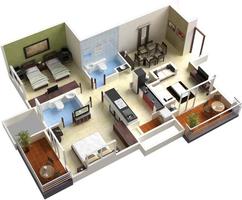 3D Home Design Ideas اسکرین شاٹ 1