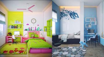 350 Kinder - Design & Dekor Zimmer Plakat