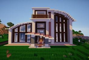 Maison moderne MCPE capture d'écran 1