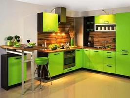 Modern Kitchen Decorating Ideas โปสเตอร์