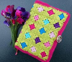 Capa de livro de padrões de crochê Cartaz