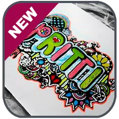 Doodle Art Name Drawing