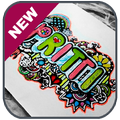Doodle Art Name Drawing