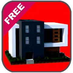 Modernes Haus von Minecraft