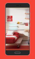 Diseño de dormitorio para niños Poster