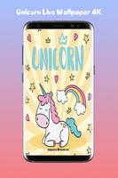 1 Schermata Unicorn Live Wallpaper 4K