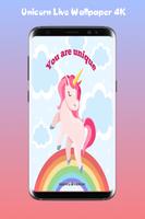 Unicorn Live Wallpaper 4K ภาพหน้าจอ 2