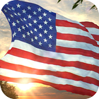 USA Flag Wallpapers icône