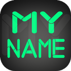 My Name Wallpaper & Text icon