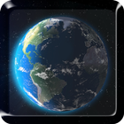 3D Earth Live Wallpaper PRO HD icône