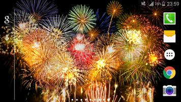 Fireworks Live Wallpaper ảnh chụp màn hình 2