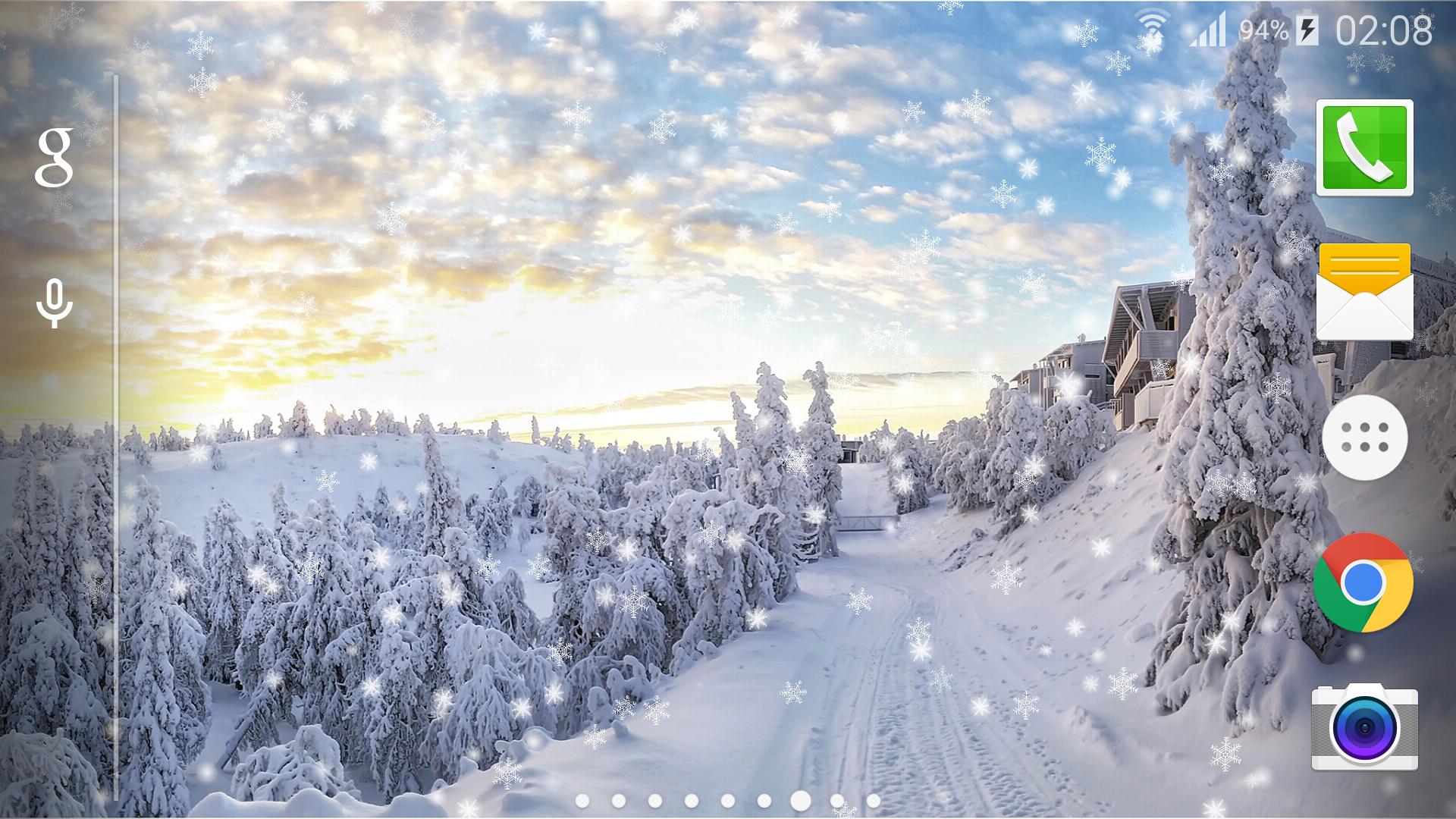 Android 用の 冬の雪ライブ壁紙プロ無料 Apk をダウンロード