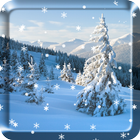 Winter Snow Live Wallpaper-icoon