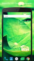 Live Fresh Leaves Wallpaper Plakat