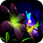 3D-Tapeten-Hintergrund Zeichen
