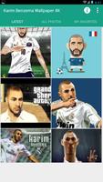 Poster Karim Benzema Wallpaper 4K