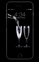 پوستر Black wallpaper