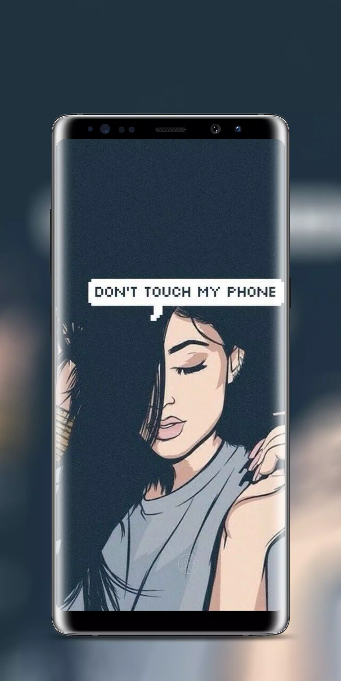 Don't Touch My Phone Wallpaper APK for Android Download