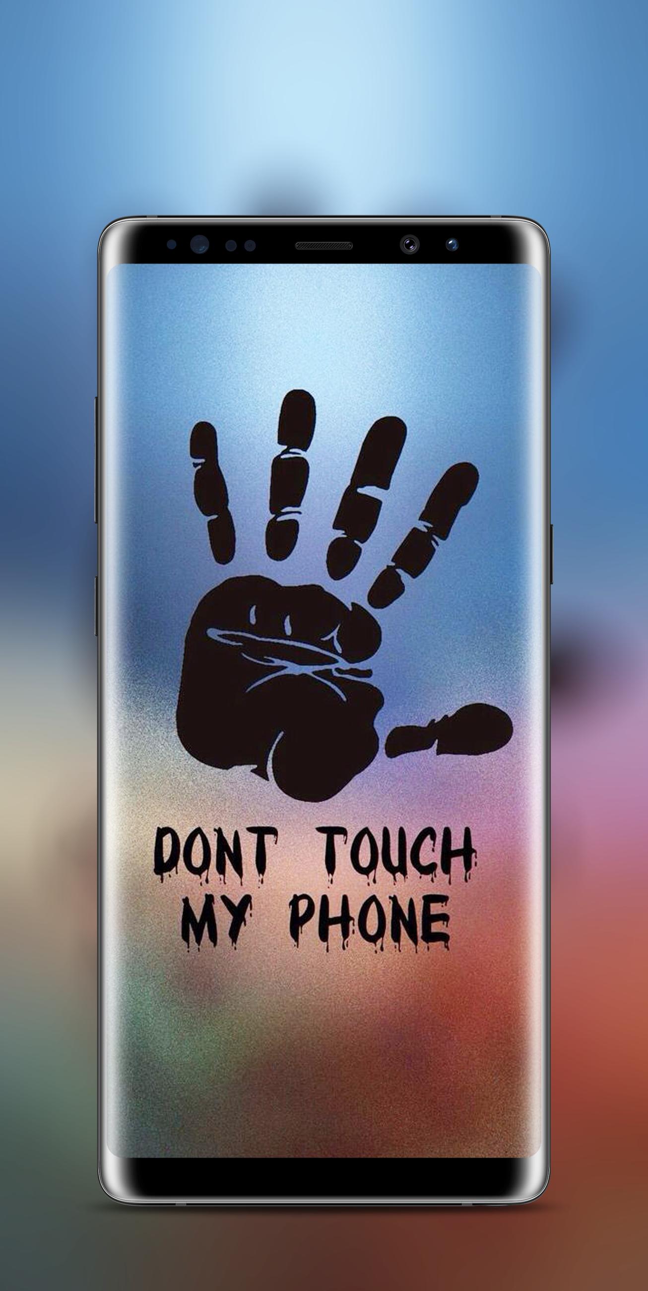 Featured image of post Anime Wallpapers That Say Don&#039;t Touch My Phone