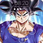 dragon goku ball z anime lock wallpaper icône