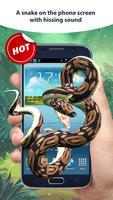 Snake On Screen Hissing Joke App پوسٹر