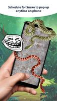 برنامه‌نما Snake On Screen Hissing Joke App عکس از صفحه