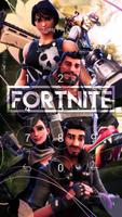 Fortnite Battle Royale Lock Screen-poster