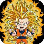 Wallpaper Goku Chibi Art icono