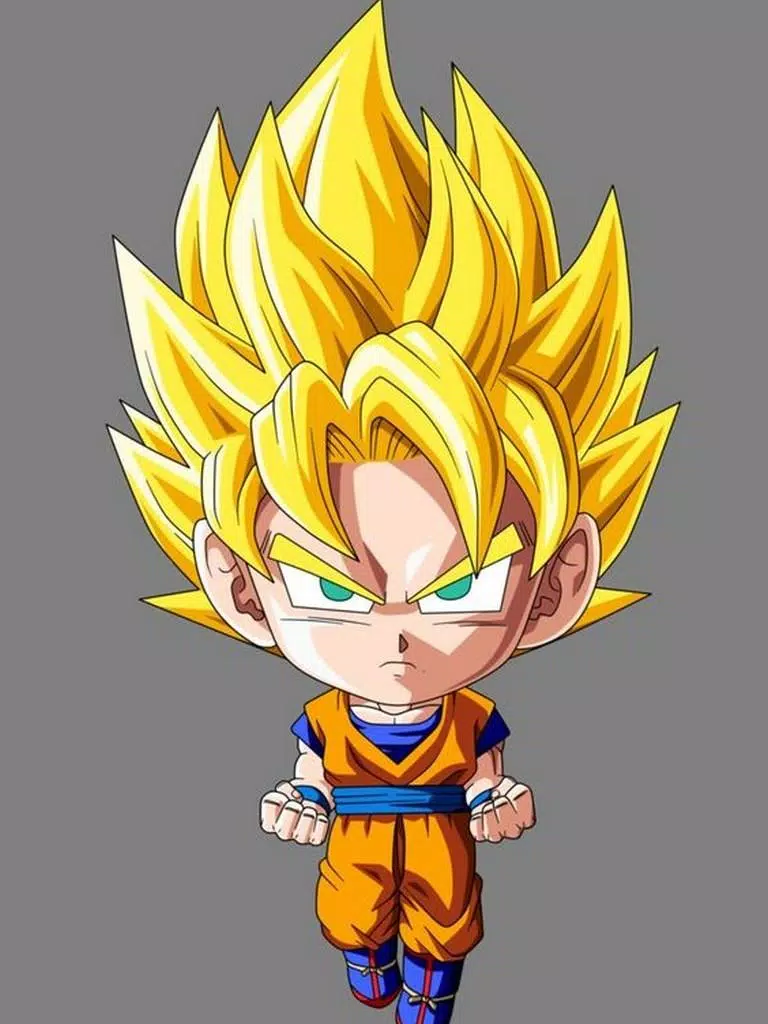 Chibi Goku Dragon Ball Desktop Wallpaper - Chibi Goku Wallpaper