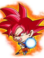 Wallpaper Goku Chibi Art captura de pantalla 2