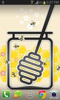 Honey Bees Live Wallpaper اسکرین شاٹ 2