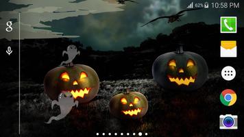 Halloween Party Live Wallpaper capture d'écran 2