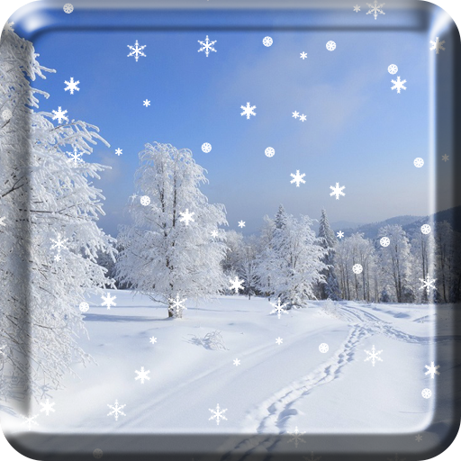 Зимний снег Live Wallpaper HD